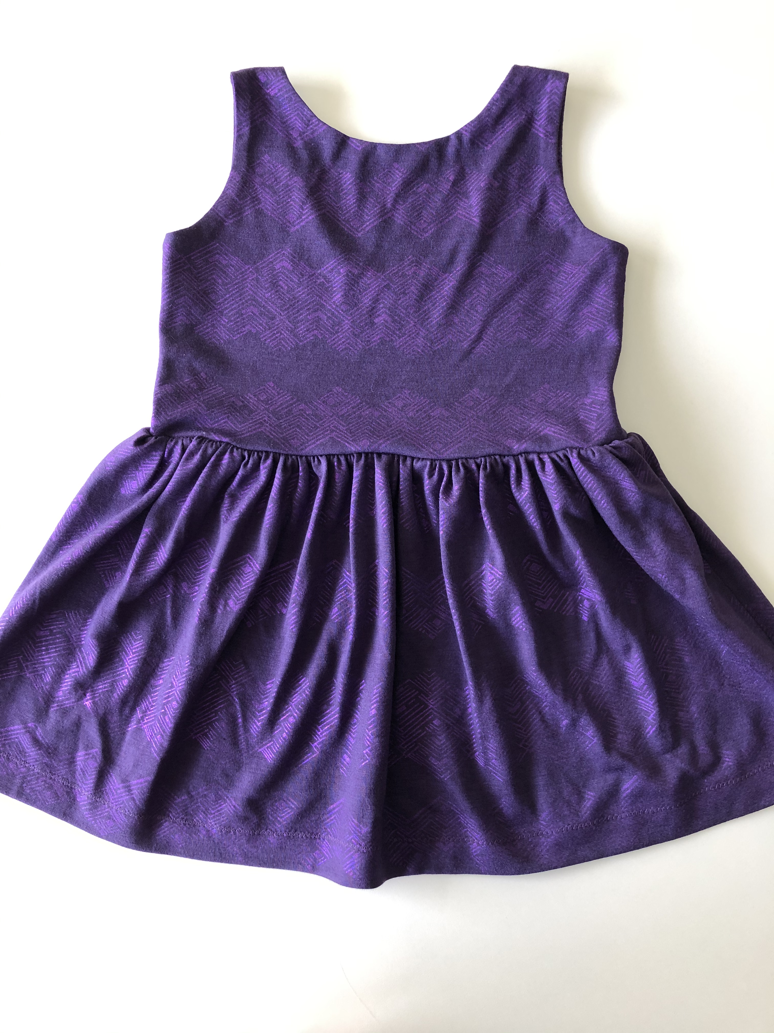 purp bday dress