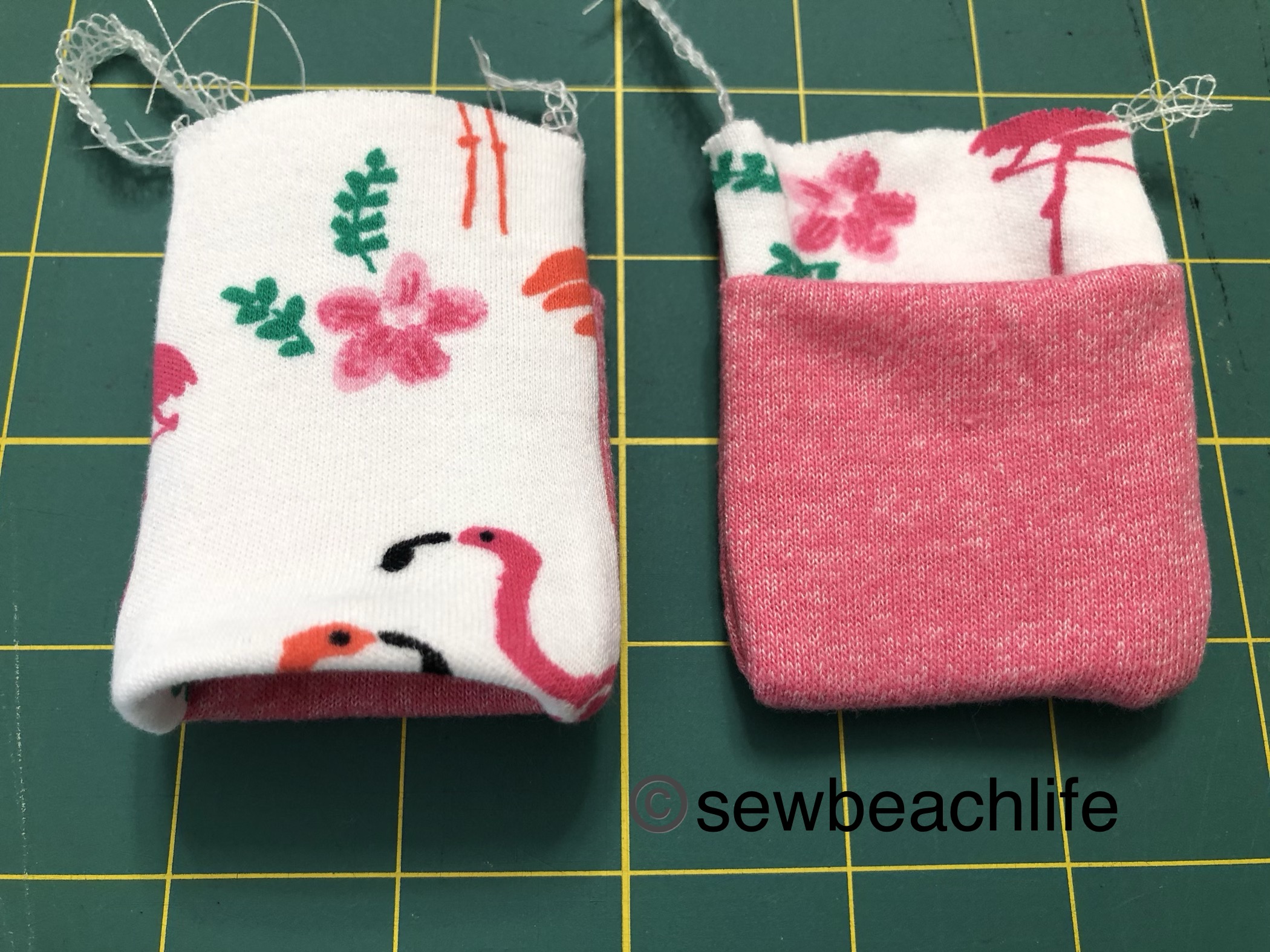 WL cuffs sewn